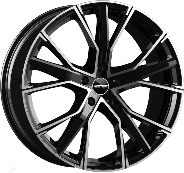 Jante Gmp Gunner Poliblack pour Volkswagen T-Cross Depuis 2018 par Auto Look Perfect