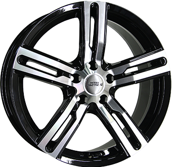 Jante Inter Action Kargin Poli Black pour   par Auto Look Perfect