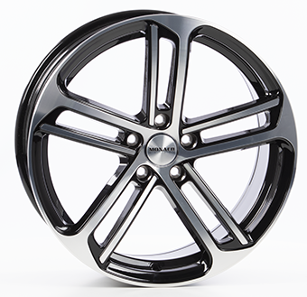 Jante Monaco MC4 Poliblack pour Audi A4 B8 Allroad 2008-2011 par Auto Look Perfect