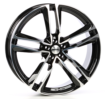 Jante Monaco MC7 Poliblack pour Porsche Cayenne 2010- par Auto Look Perfect
