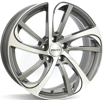 Jante Monaco MC10 Poligun pour Audi A4 B8 Allroad 2008-2011 par Auto Look Perfect