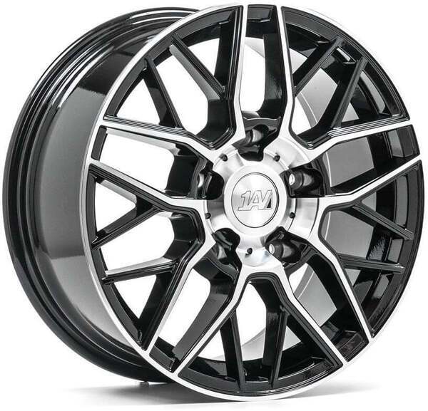 Jante 1AV ZX11T Gloss Black Polished pour   par Auto Look Perfect