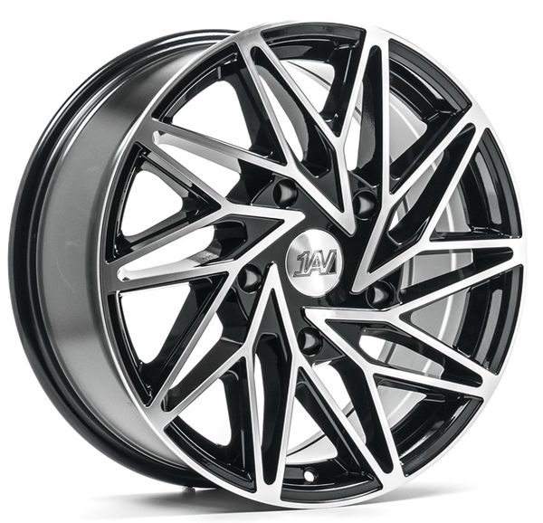 Jante 1AV ZX10T Black Polished pour Ford Transit Custom I entraxe 5x160 par Auto Look Perfect