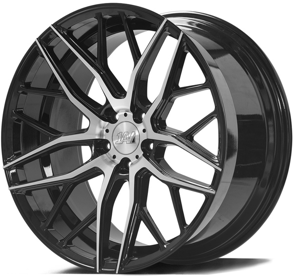Jante 1AV ZX11 Black Polished pour Volkswagen Golf 5 par Auto Look Perfect
