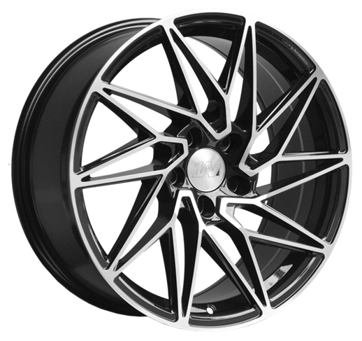 Jante 1AV ZX10 Poliblack pour Volkswagen Golf 5 par Auto Look Perfect
