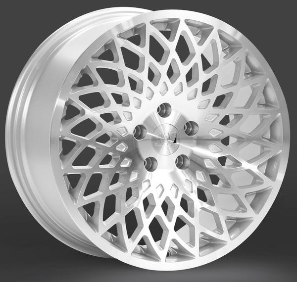 Jante 1AV ZX3 Silver Polished pour Volkswagen Golf 5 par Auto Look Perfect