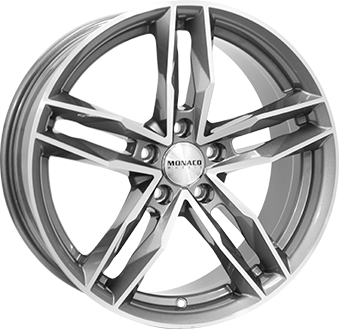 Jante Monaco RR8M Poligun pour Volkswagen T-Cross Depuis 2018 par Auto Look Perfect