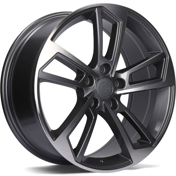Jante A3 Gunmetal Polished pour Audi S3 8V Sportback 2013- par Auto Look Perfect