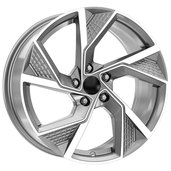 Jante A3 Sline 8Y Gunmetal Polished pour Audi A3 8P 2004- par Auto Look Perfect