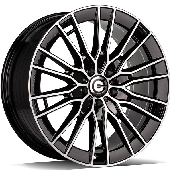 Jante ALT Brawl Black Polished pour Mercedes Classe C W203 05/2000 à 08/2007 par Auto Look Perfect