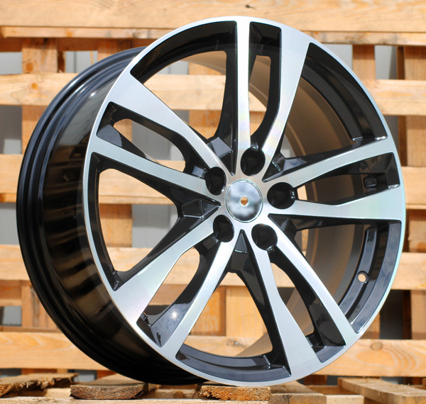 Jante ALT1105 Black Polished pour Volkswagen Golf 5 par Auto Look Perfect
