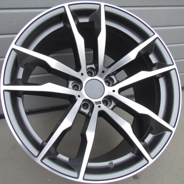 Jante ALT1256 Gunmetal Polished pour Bmw X6 (E71) 2008 à 2014 par Auto Look Perfect