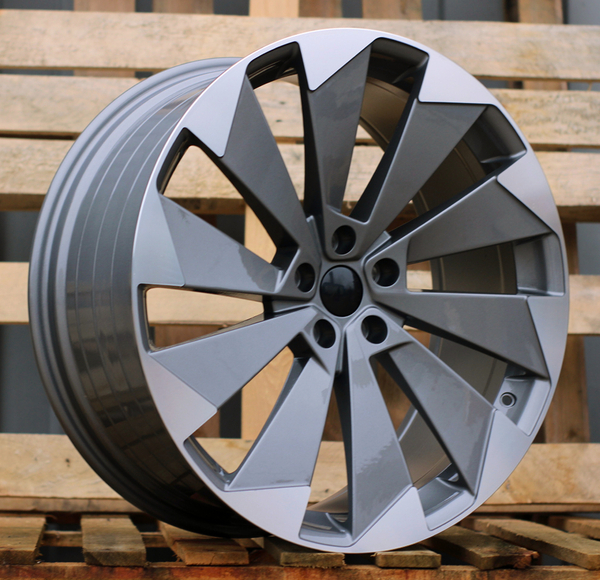 Jante ALT1411 Grey Polished pour Audi Q4 E-TRON par Auto Look Perfect
