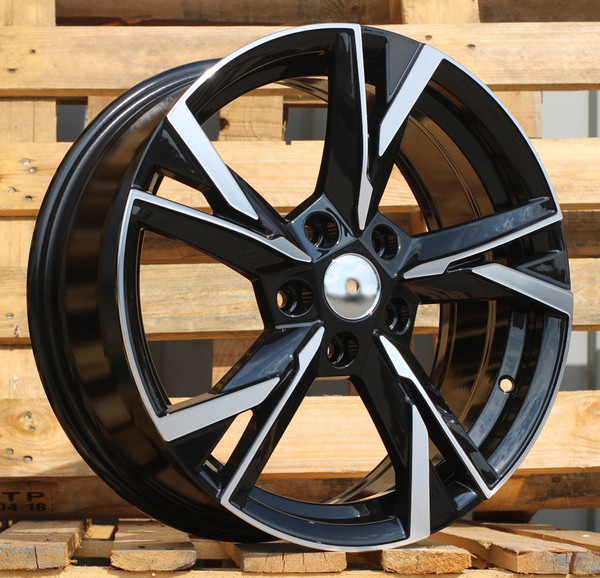 Jante ALT1421 Black Polished pour Seat Ateca par Auto Look Perfect
