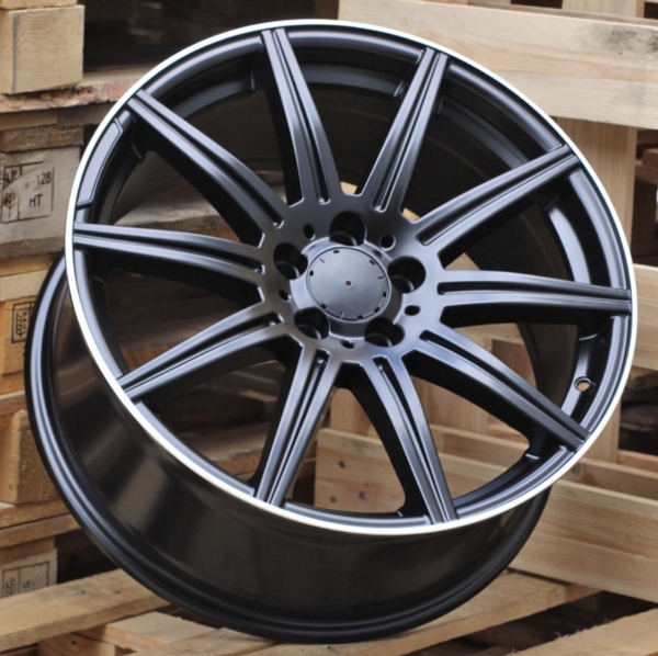 Jante ALT1601 Matt Black Lip Polished pour Mercedes Classe E Coupé Depuis 2017 par Auto Look Perfect