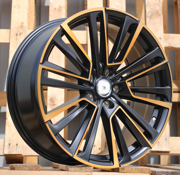 Jante ALT1630 Satin Black Cooper Bronze pour Volkswagen Golf 5 par Auto Look Perfect