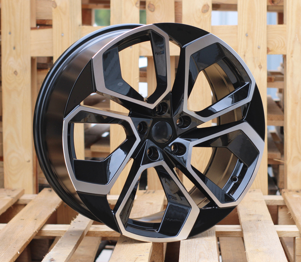 Jante ALT1655 Black Polished pour Seat Ateca par Auto Look Perfect