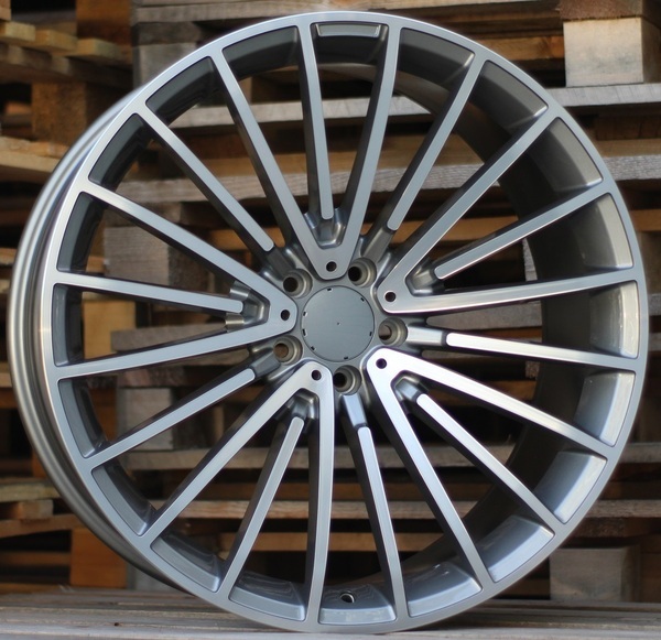 Jante ALT235 Grey Polished pour Mercedes CLS W219 de 05/2004 à 2010 par Auto Look Perfect