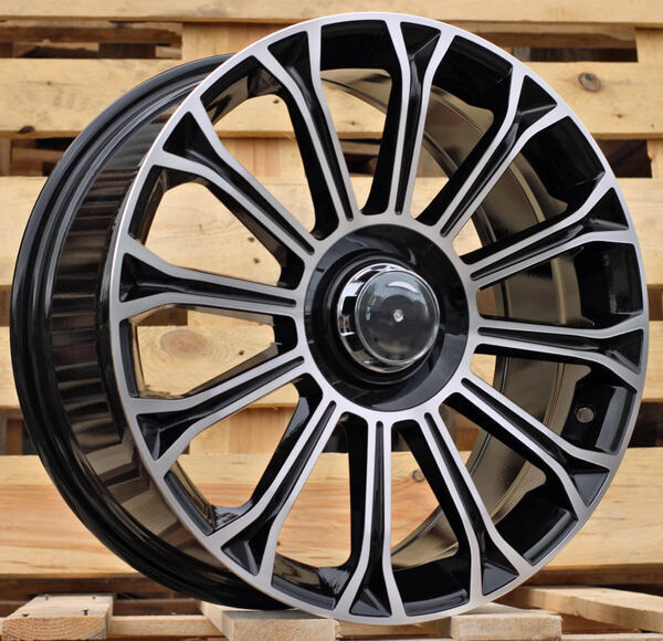 Jante ALT300X Black Polished pour Mercedes Classe C W203 05/2000 à 08/2007 par Auto Look Perfect
