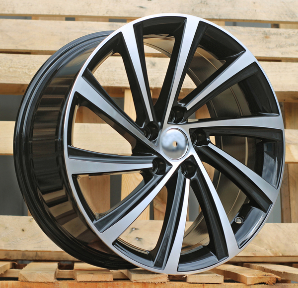 Jante ALT3042 Black Polished pour Volkswagen Golf 5 par Auto Look Perfect