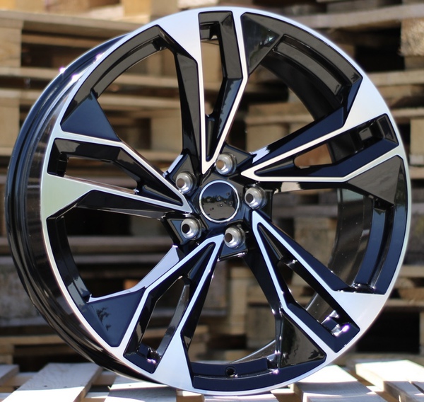 Jante ALT3945 Black Polished pour Seat Ateca par Auto Look Perfect