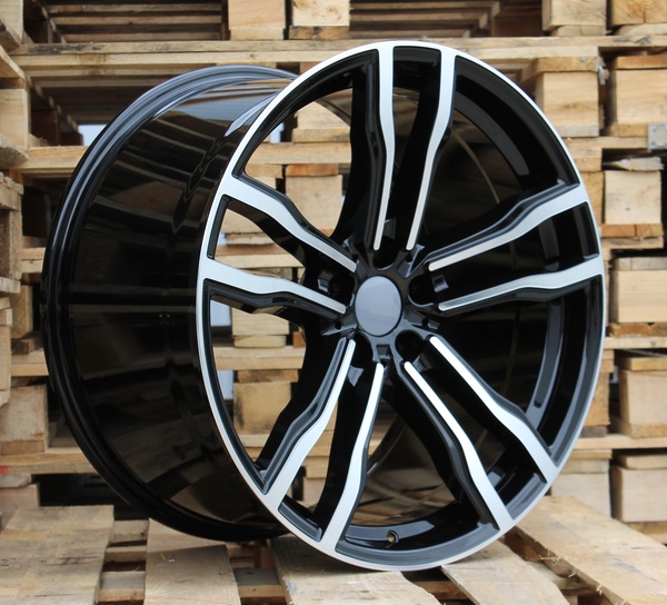 Jante ALT588 Black Polished pour Bmw X6 (E71) 2008 à 2014 par Auto Look Perfect