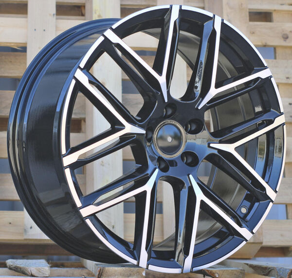 Jante ALT637 Black Polished pour Audi A4 B8 Allroad 2008-2011 par Auto Look Perfect
