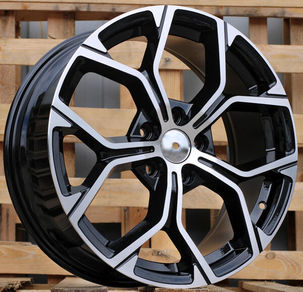 Jante ALT650 Black Polished pour Bmw Série 3 (E36) 12/1989 à 05/1998 par Auto Look Perfect