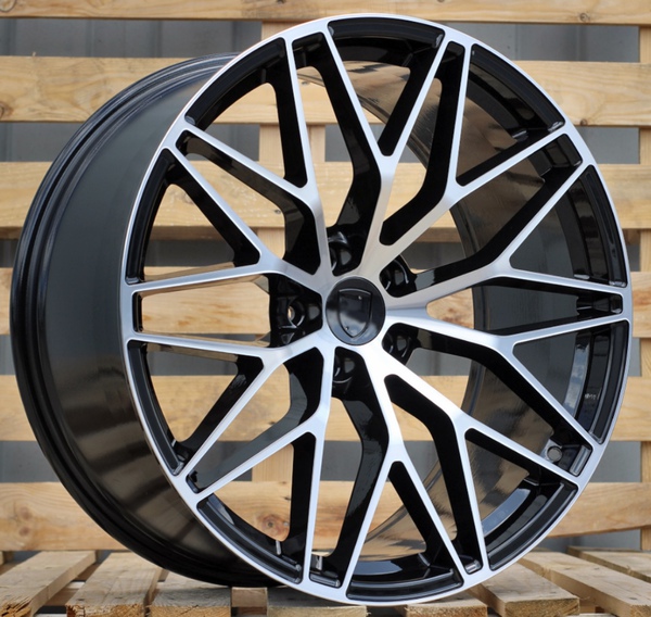 Jante ALT7601S3 Black Polished pour Porsche Macan par Auto Look Perfect