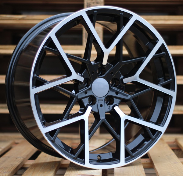 Jante ALT3831 Black Polished pour Bmw Série 5 (F10) et (F11) par Auto Look Perfect