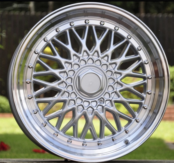 Jante ALT974 Silver Polished Lip pour Bmw Série 3 (E46) 06/1998 à 03/2005 par Auto Look Perfect