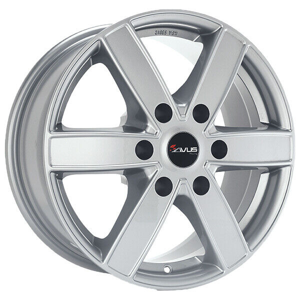 Jante Avus Racing AC-V61 Silver pour Mercedes Sprinter 6 Trous Depuis 2018 par Auto Look Perfect