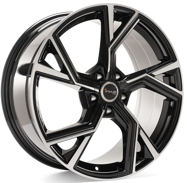 Jante Avus AF20 Black Polished pour Bmw IX2 (U10) Depuis 2024 par Auto Look Perfect
