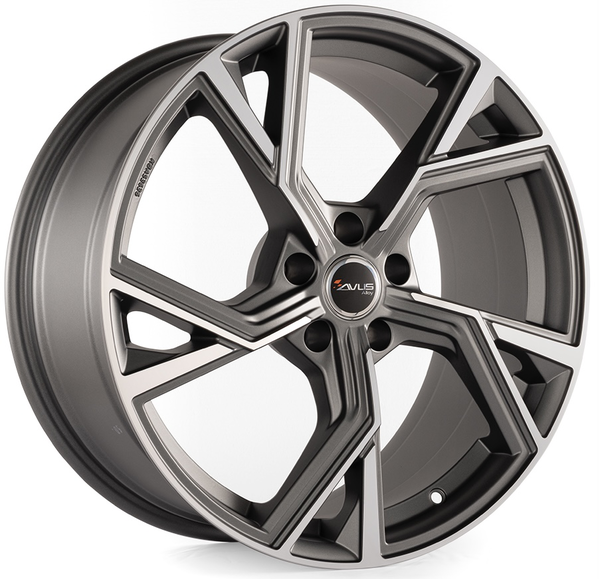 Jante Avus AF20 Gunmetal Polished pour Audi Q4 E-TRON par Auto Look Perfect