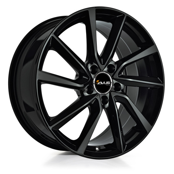 Jante Avus Racing AC-518 Black pour Opel Astra H en 5x110 de 04/2004 à 10/2009 par Auto Look Perfect