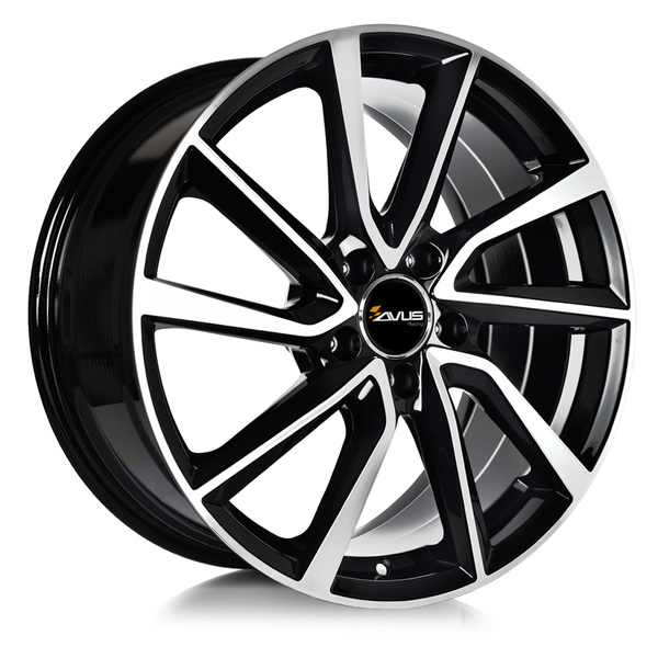 Jante Avus Racing AC-518 Black Polished pour Nissan Qashqai par Auto Look Perfect