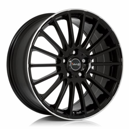 Jante Avus racing AC-M03 Black pour Mercedes Classe A W168 10/1997 à 10/2004 par Auto Look Perfect