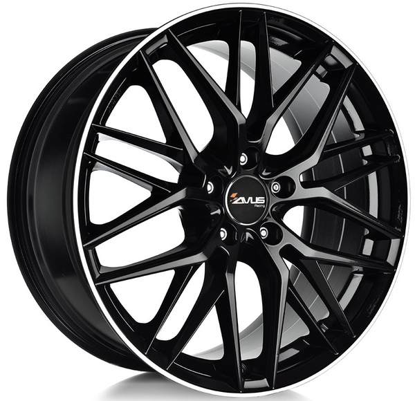 Jante Avus Racing AF19 Gloss Black Lip Polished pour Bmw Série 7 F01/F02 par Auto Look Perfect