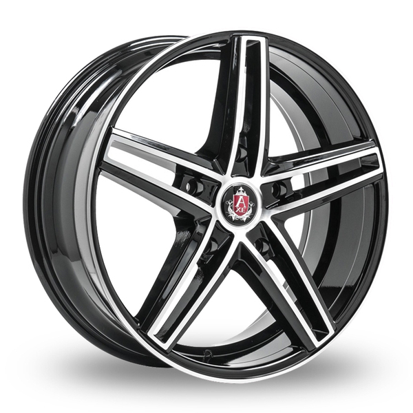 Jante Axe EX14T Black Polished  pour   par Auto Look Perfect