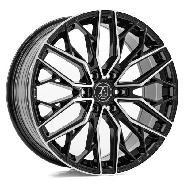 Jante Axe EX48T Black Polished pour Volkswagen Transporter T5-T6 par Auto Look Perfect