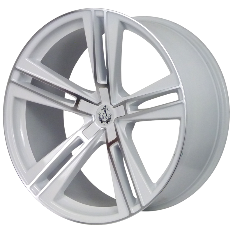 Jante Axe EX21 White Polie pour Porsche Macan par Auto Look Perfect