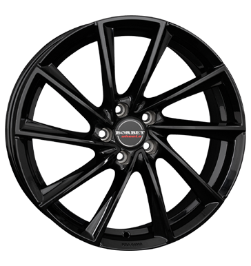 Jante Borbet VTX Gloss Black pour Opel Astra H en 5x110 de 04/2004 à 10/2009 par Auto Look Perfect