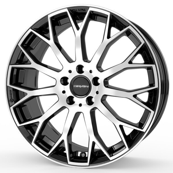 Jante Carmani CA 22 Franz Black Polished pour   par Auto Look Perfect