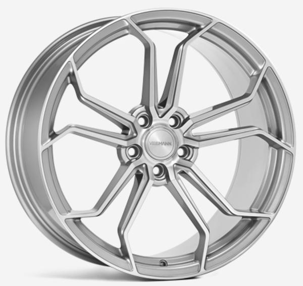Jante Veemann VC632 Quartz Silver Machined pour Bmw Série 3 (E46) 06/1998 à 03/2005 par Auto Look Perfect