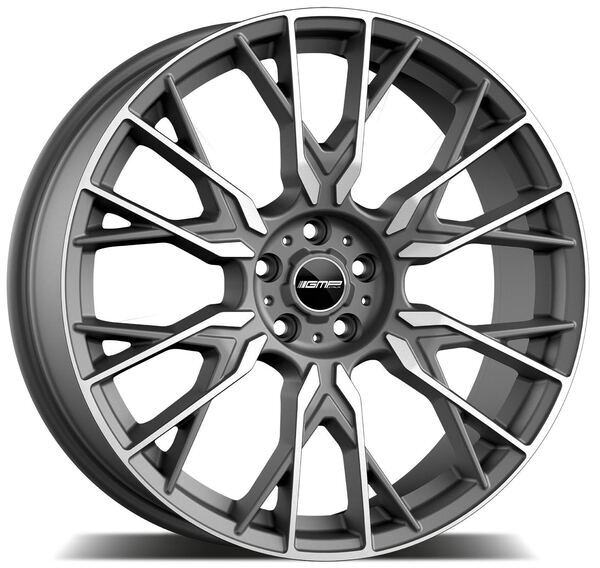 Jante GMP Fender Matt Anthracite Polished pour Bmw Série 3 (E46) 06/1998 à 03/2005 par Auto Look Perfect