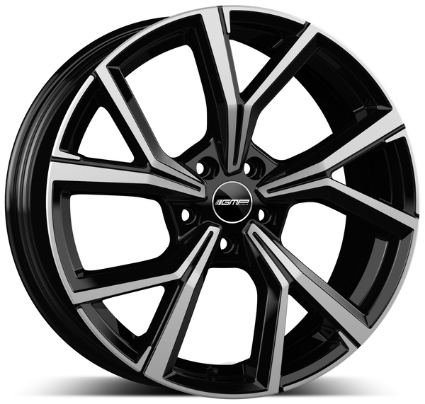 Jante GMP Mentor Black Polished pour Opel Astra H en 5x110 de 04/2004 à 10/2009 par Auto Look Perfect