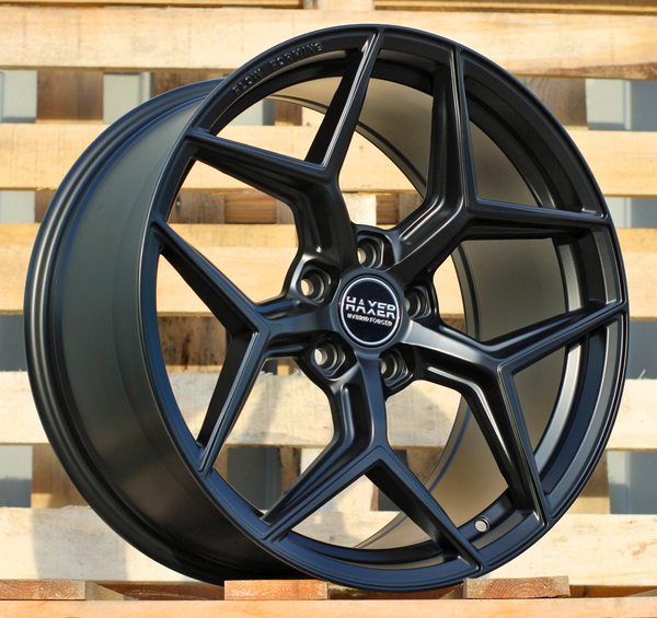 Jante Haxer HX04F Matt Black pour Audi S4 8E 2003-2007 par Auto Look Perfect