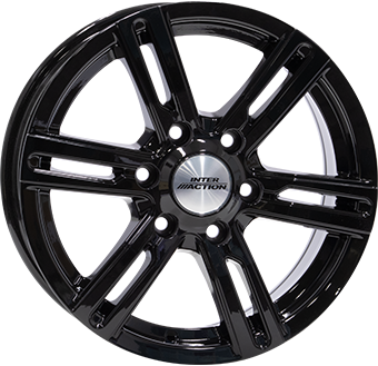 Jante Inter Action Kargin Gloss Black pour Mercedes Sprinter 6 Trous Depuis 2018 par Auto Look Perfect