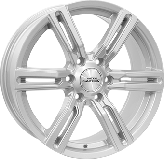 Jante Inter Action Kargin Silver pour Mercedes Sprinter 6 Trous Depuis 2018 par Auto Look Perfect