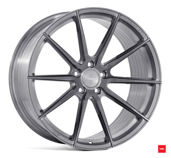 Jante Ispiri FFR1 Full Brushed Carbon Titanium pour Bmw M5 F10 par Auto Look Perfect